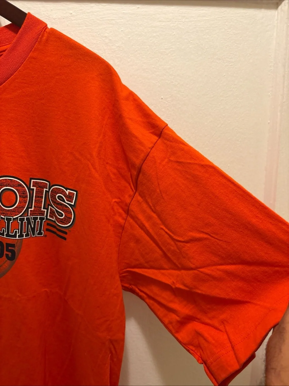 Men’s Jansport Illinois University Fighting Illini Final four 2005 t shirt XL - Picture 3 of 8